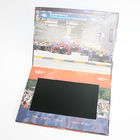 Video IN Folder 10.1 inch 4GB memory video brochure card with touch screen  USB cable free provided