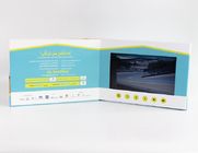 4G memory Video Invitation Card with TFT screen , 7inch / 10.1 inch video business cards